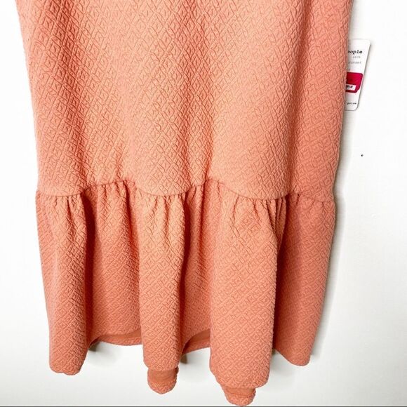 Free People Easy Street Mini Sundress Ruffle XS - Picture 4 of 9